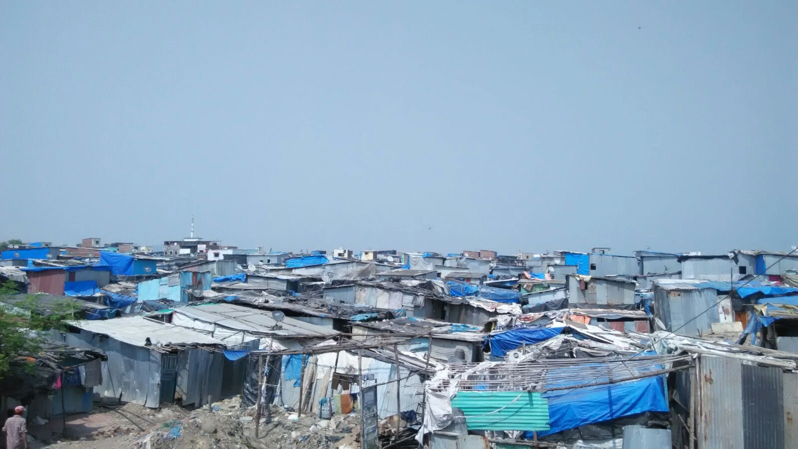 Slums in Shivaji Nagar Mumbai
