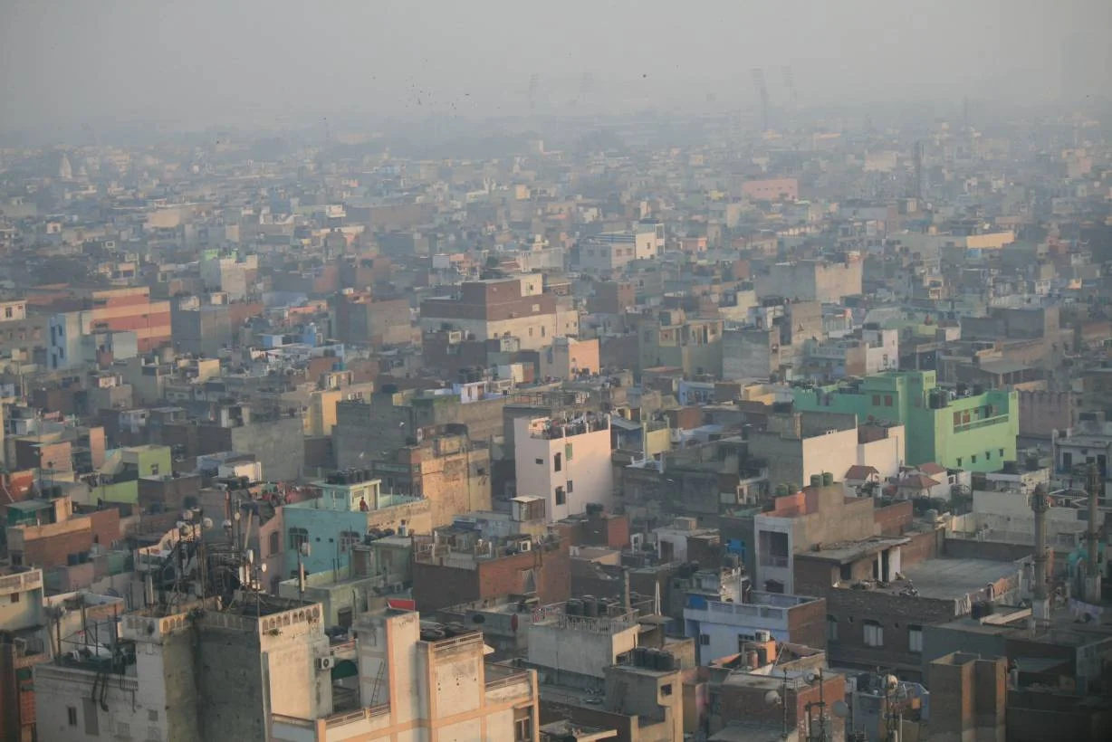 Air pollution in an Indian city_Flickr