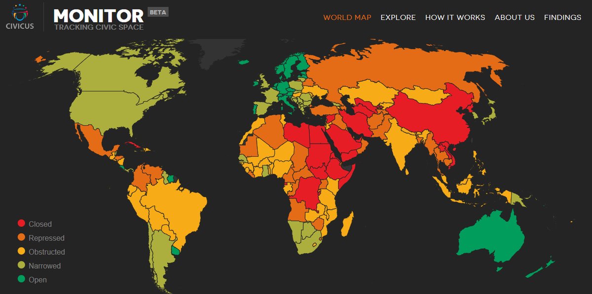 CIVICUS-map