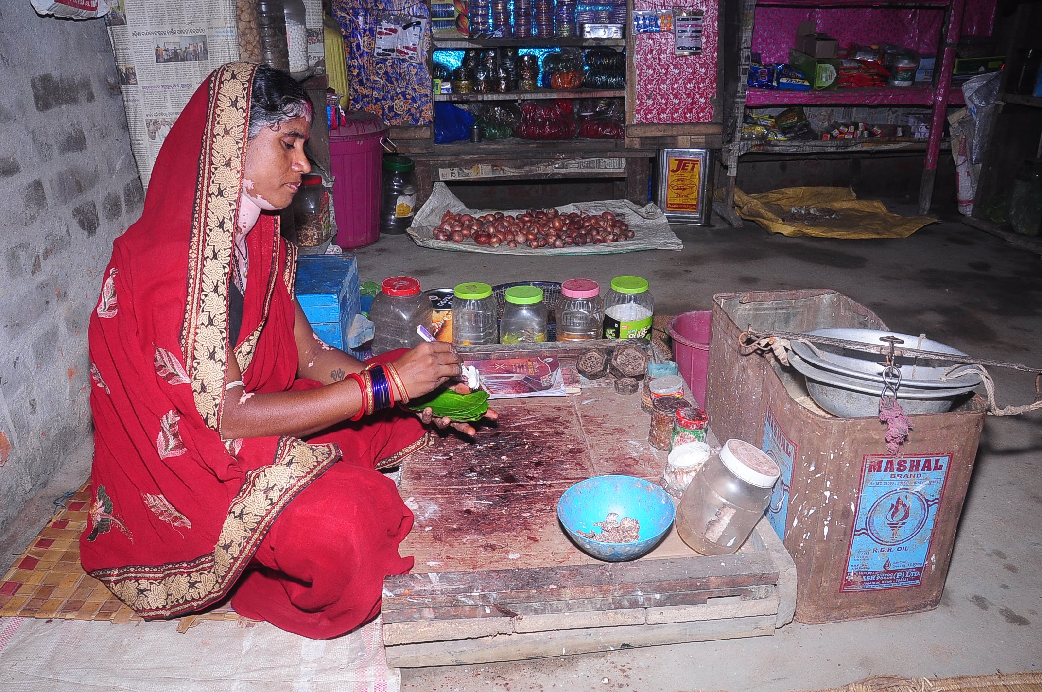 Kalpana Barik_Grocery shop_Kanei village_Rajnagar branch3