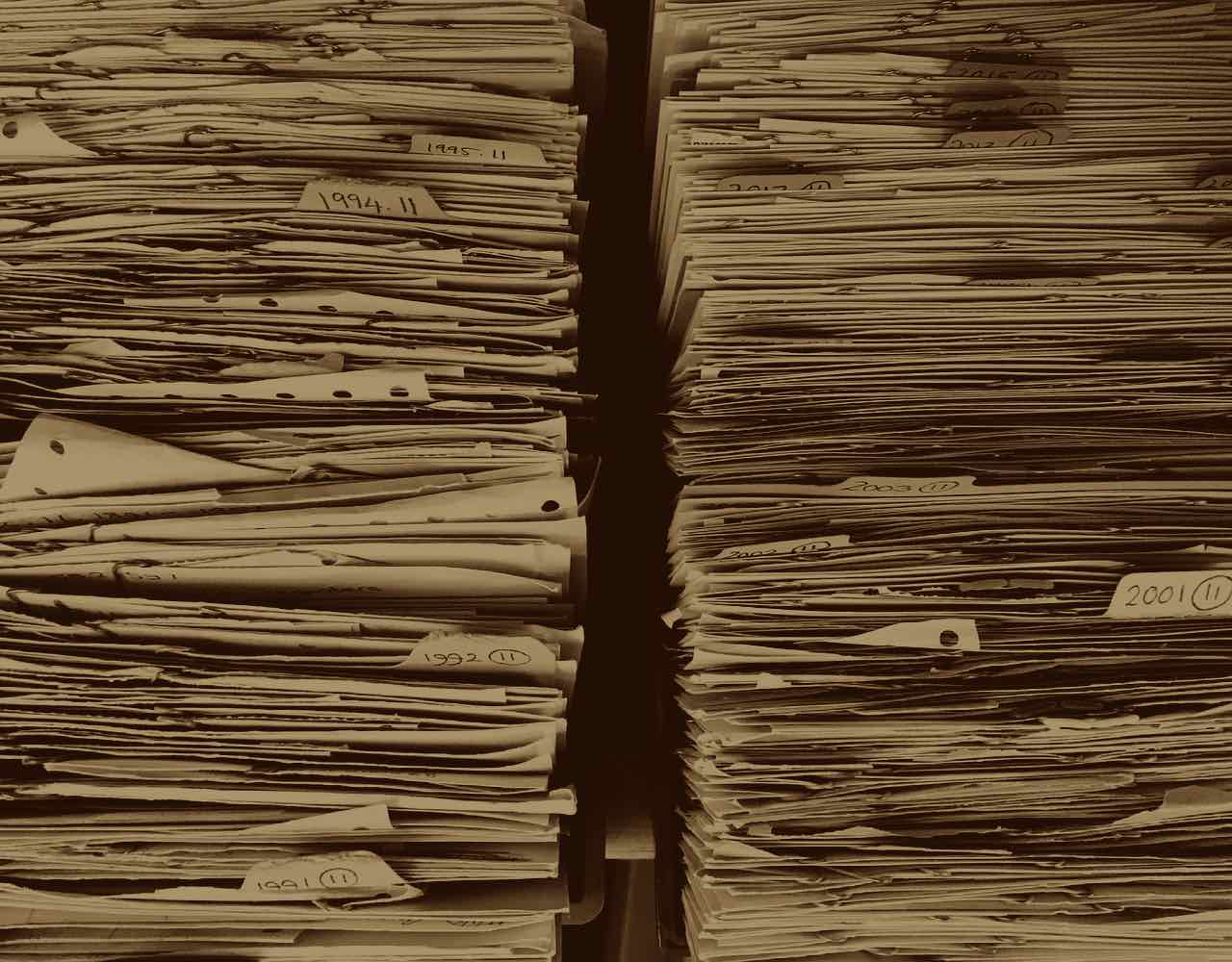 Piles of Paperwork