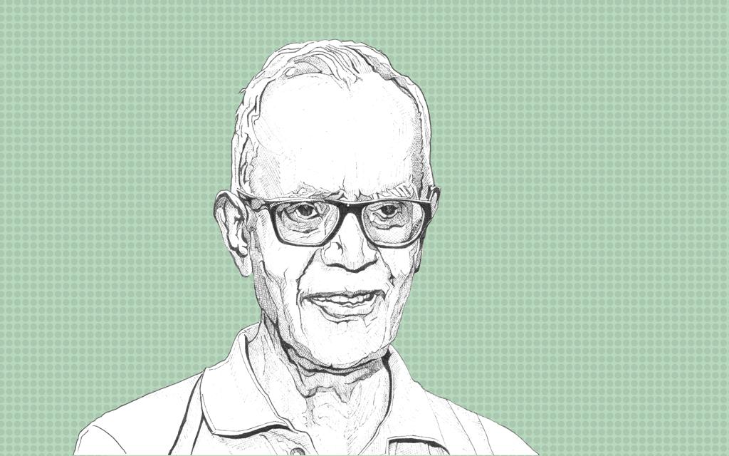 An illustration of activist and Jesuit priest Stan Swamy