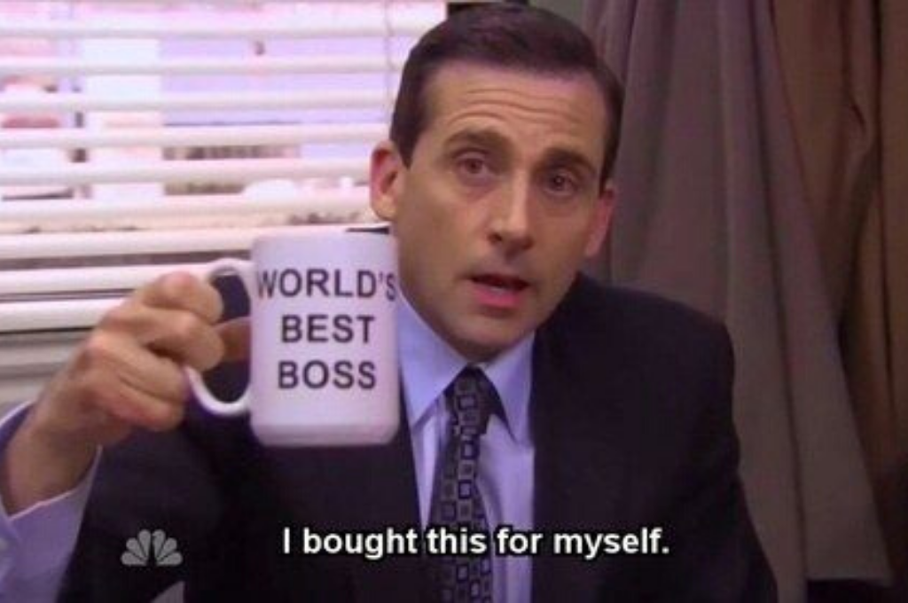 The Office 'World's Best Boss' mug