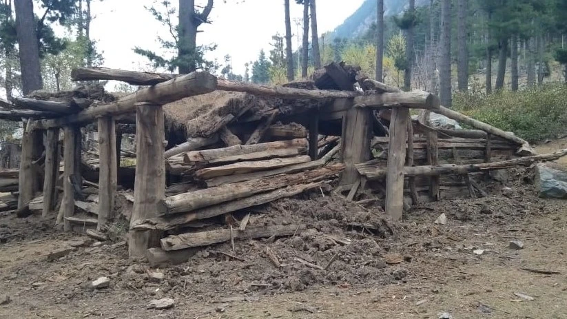 pastoralists house broken down