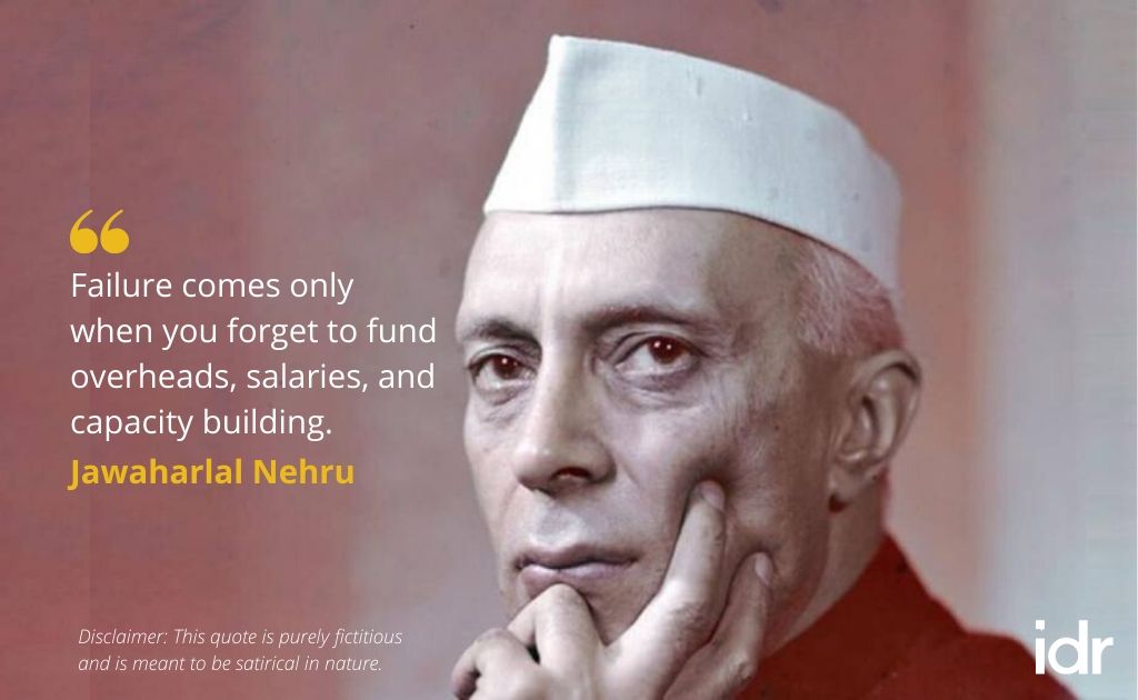 Jawaharlal Nehru quote (nonprofit version)