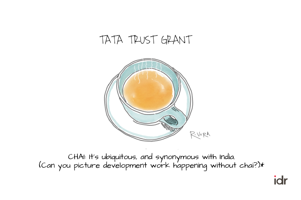 Cup of chai illustration
