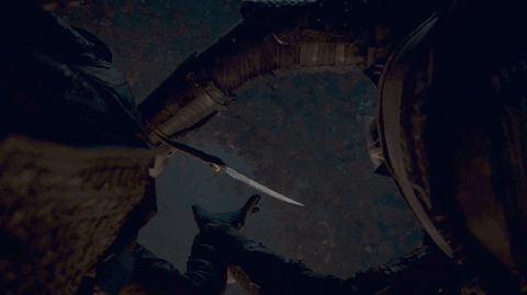 Arya Stark killing the Night King Game of Thrones