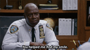 captain holt smile brooklyn 99_nonprofit humour