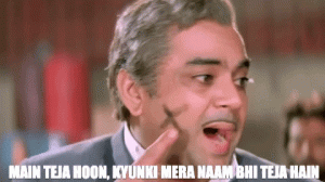 Paresh Rawal in a scene from Andaz Apna Apna