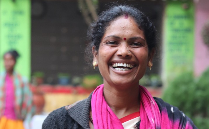 Woman smiling_Oxfam_Nirbhaya Fund