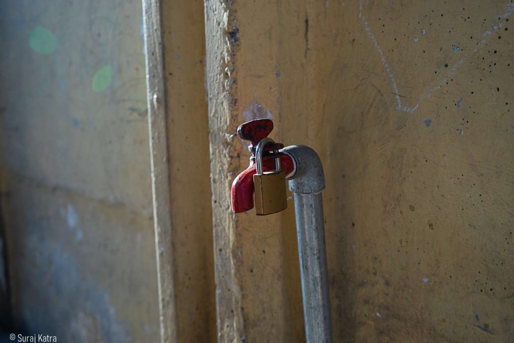 Image 1_A water tap with a lock-water for all-picture courtesy-Suraj Katra