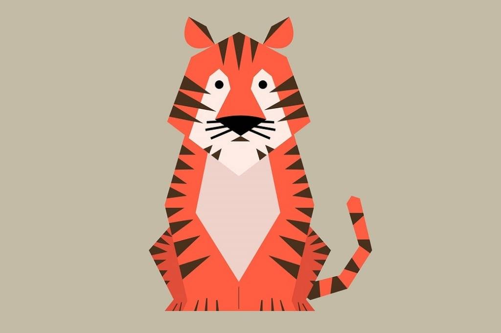 Illustration of a tiger-nonprofit humour