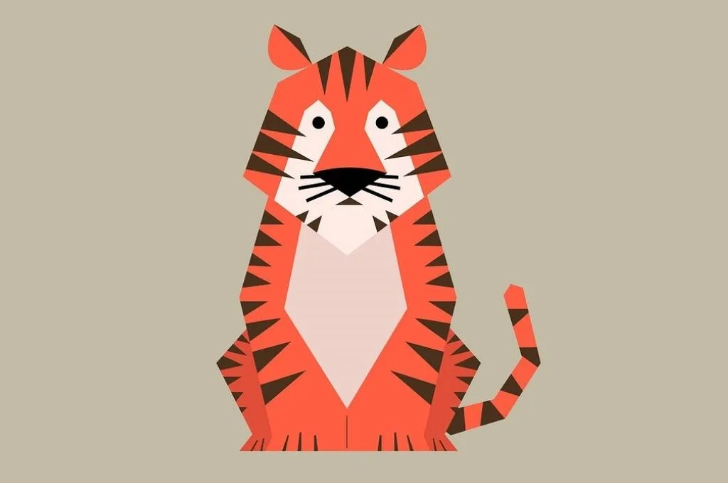 Illustration of a tiger-nonprofit humour