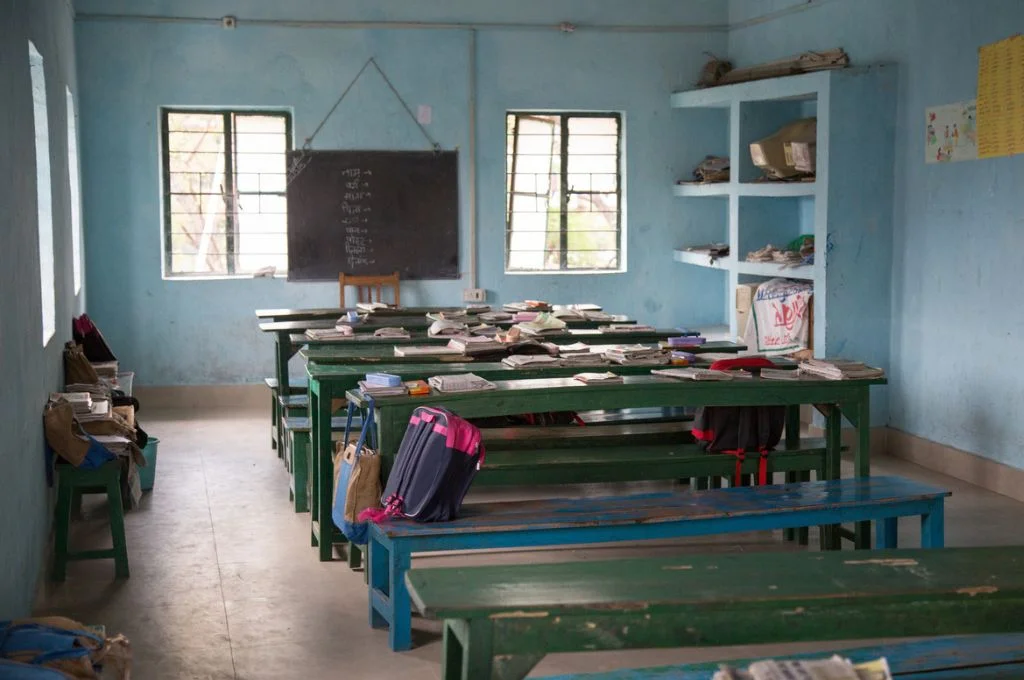 An empty classroom-education