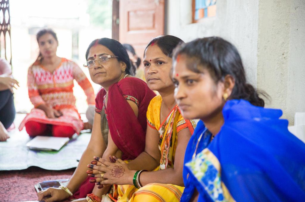 Women sitting together in a room-bheaviour change