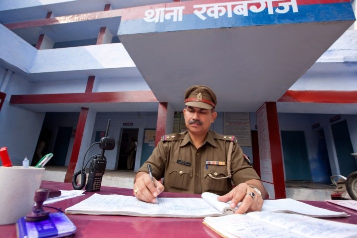A police officer working in a police station in UP-gender-based violence
