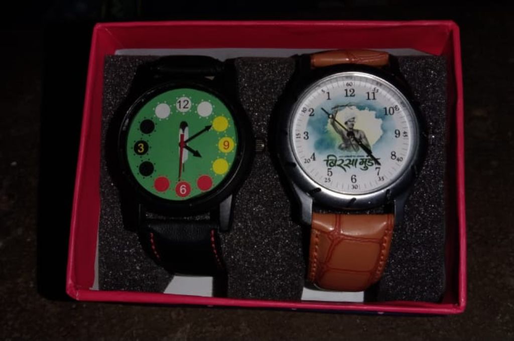 Two anticlock watches in a box-Adivasi