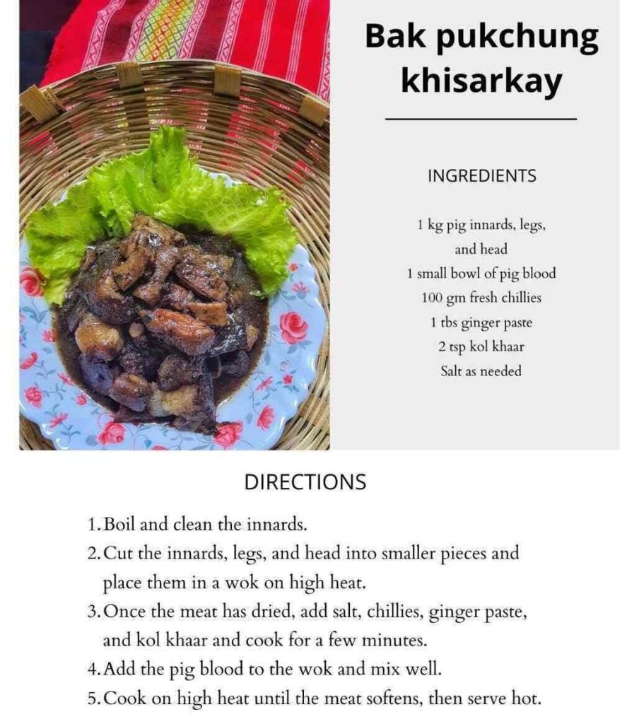 Bak pukchung kirsarkay recipe-zero-waste cooking