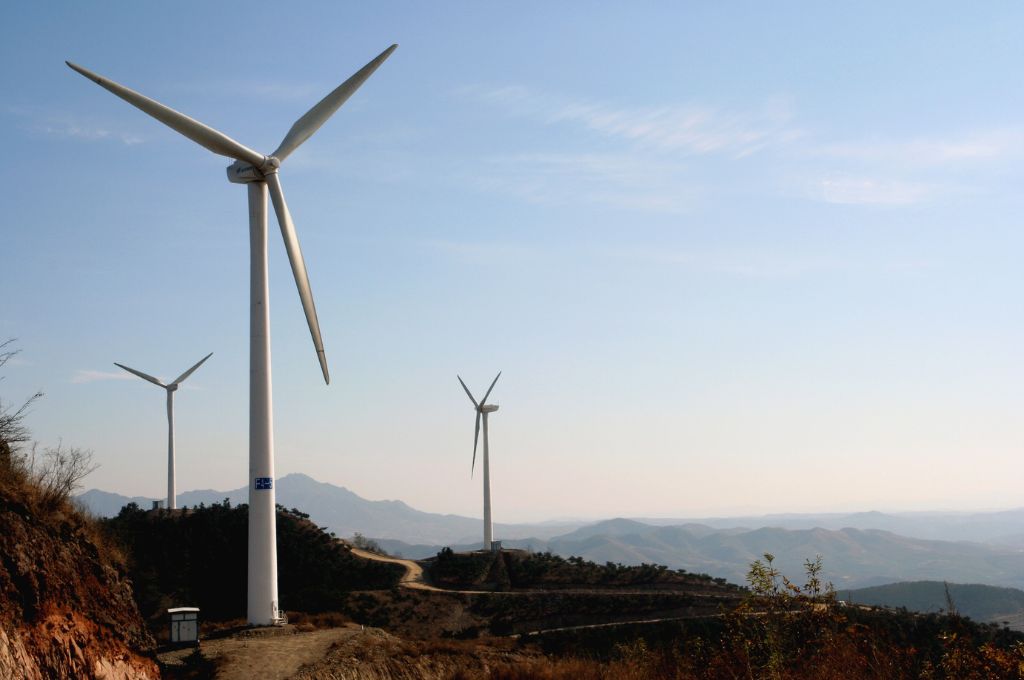 windmills in a hilly terrain-union budget 2023