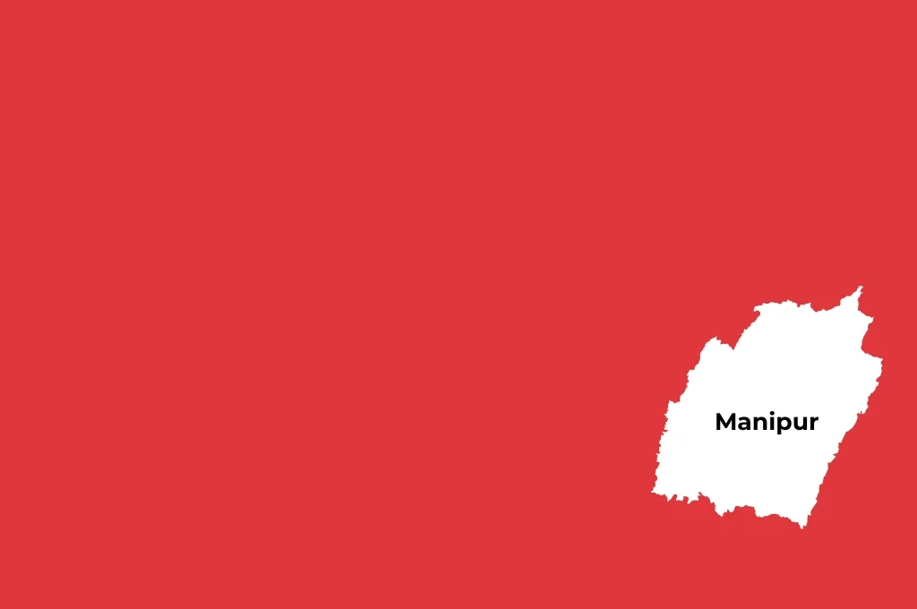 map of manipur