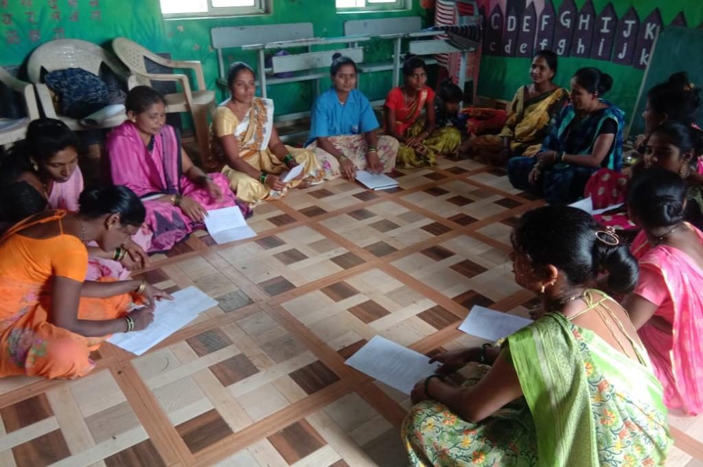 A group of women updating their documents-marriage certificate