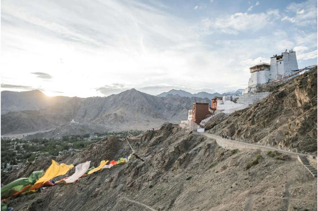 Hills of Leh, Ladakh -solar plant