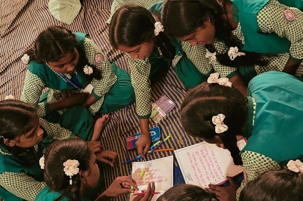 students at a school in jharkhand--witch-hunting