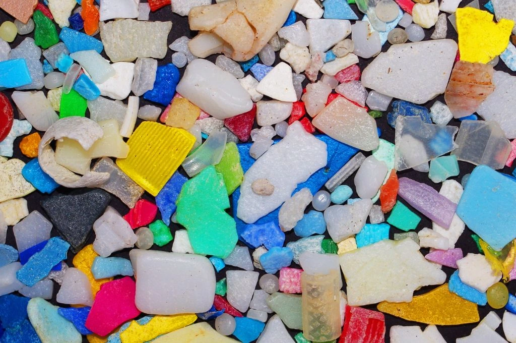 A range of plastic waste found in water bocies_Microplastics