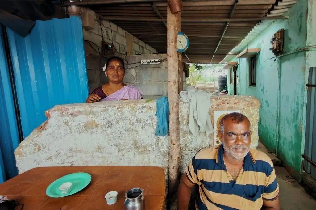 A husband and wife in their home_Ennore creek