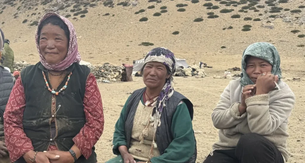 nomadic women in Ladakh's Changthang area--nomadic women health