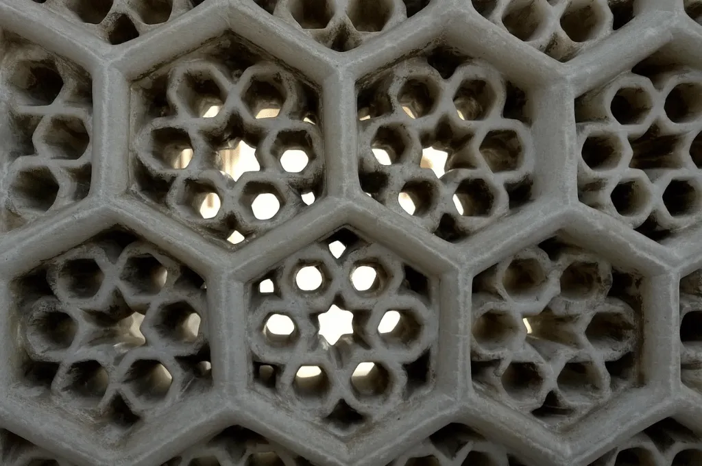 hexagonal lattice stone windows--queer-affirmative therapy