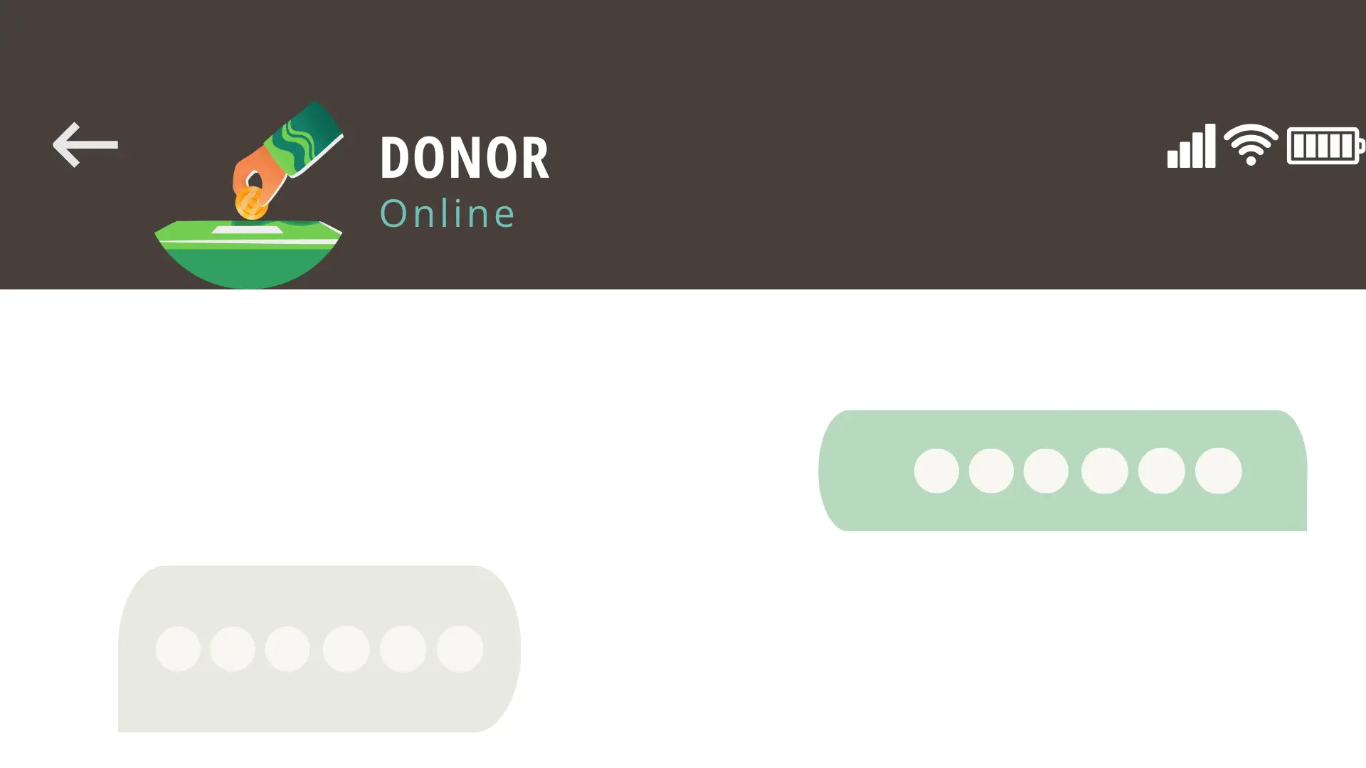 a text conversation between a nonprofit and a donor--nonprofit humour