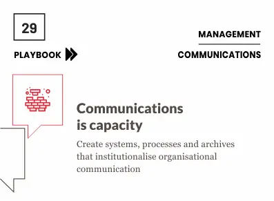 organisational communication